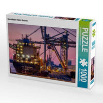 CALVENDO Puzzle Neustädter Hafen Bremen 1000 Teile Puzzle quer | 1000 Teile Lege-Größe 64 × 48 cm Foto-Puzzle für glückliche Stunden