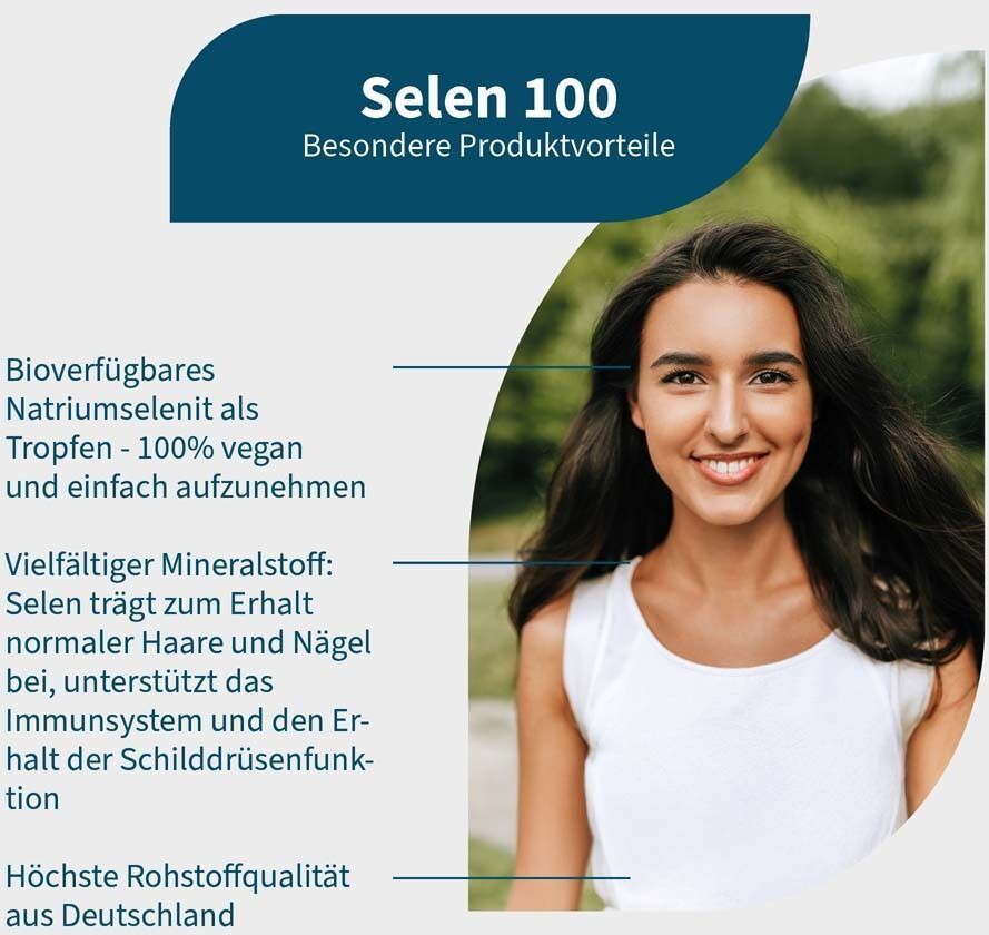 NatuGena Selen 100 Liquid 2x 2x50 ml Tropfen