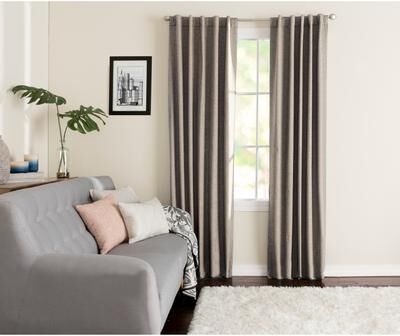 Miller Curtains WAKEFIELD Hidden Back Tab Blackout Panel
