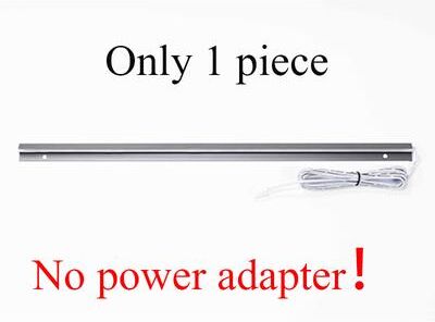 Rare Purchases Oblique Beam Inward Angle LED Strip For Cabinet Shelf Edge Side Light Emitting Surface Mounted No Slotting only 1 Piece white 60cm