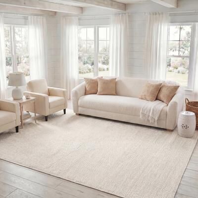 SAFAVIEH Handmade Natura Olatz Raised Textured Wool Blend Rug