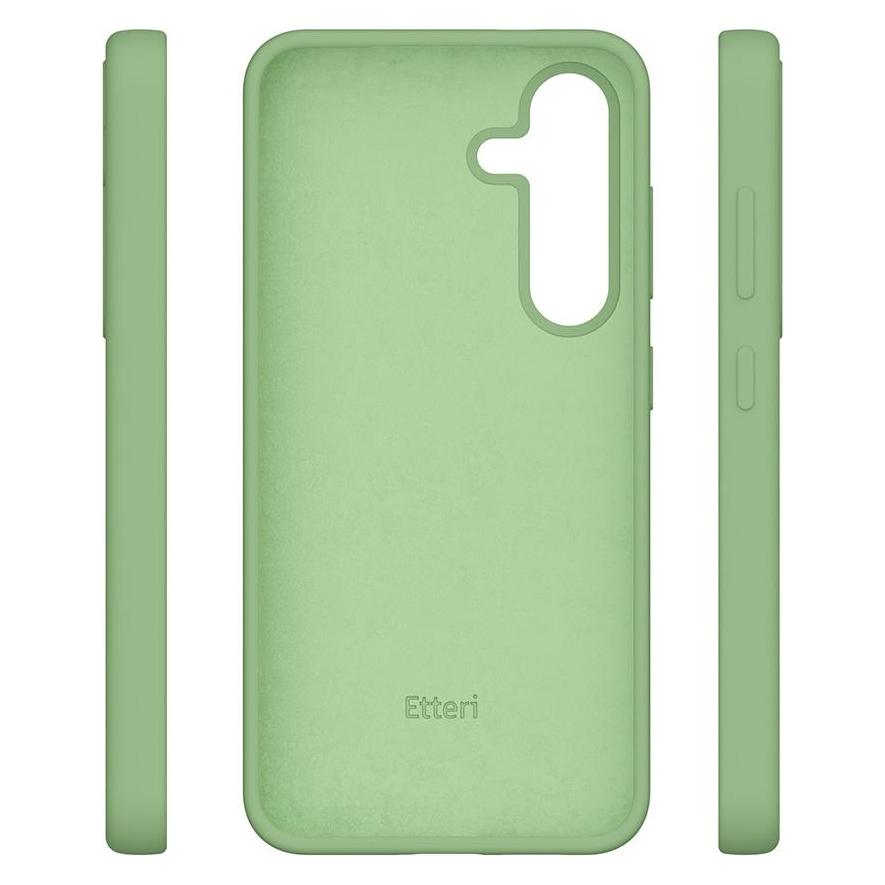 Etteri Silikonhülle für Samsung Galaxy S24 hellgrün (Samsung Galaxy S24) (46455138)
