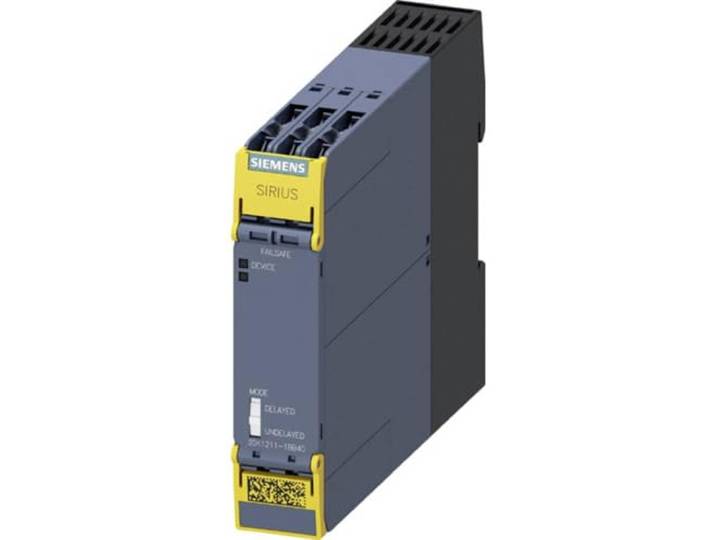 Siemens 3SK1211-1BB40 Sirius Veiligheidsuitgang Uitbreiding 4RO Inschakelen 4 Relais Feedback Circuit 1 NC Contact US = 24 V DC Schroefverbinding, Wit