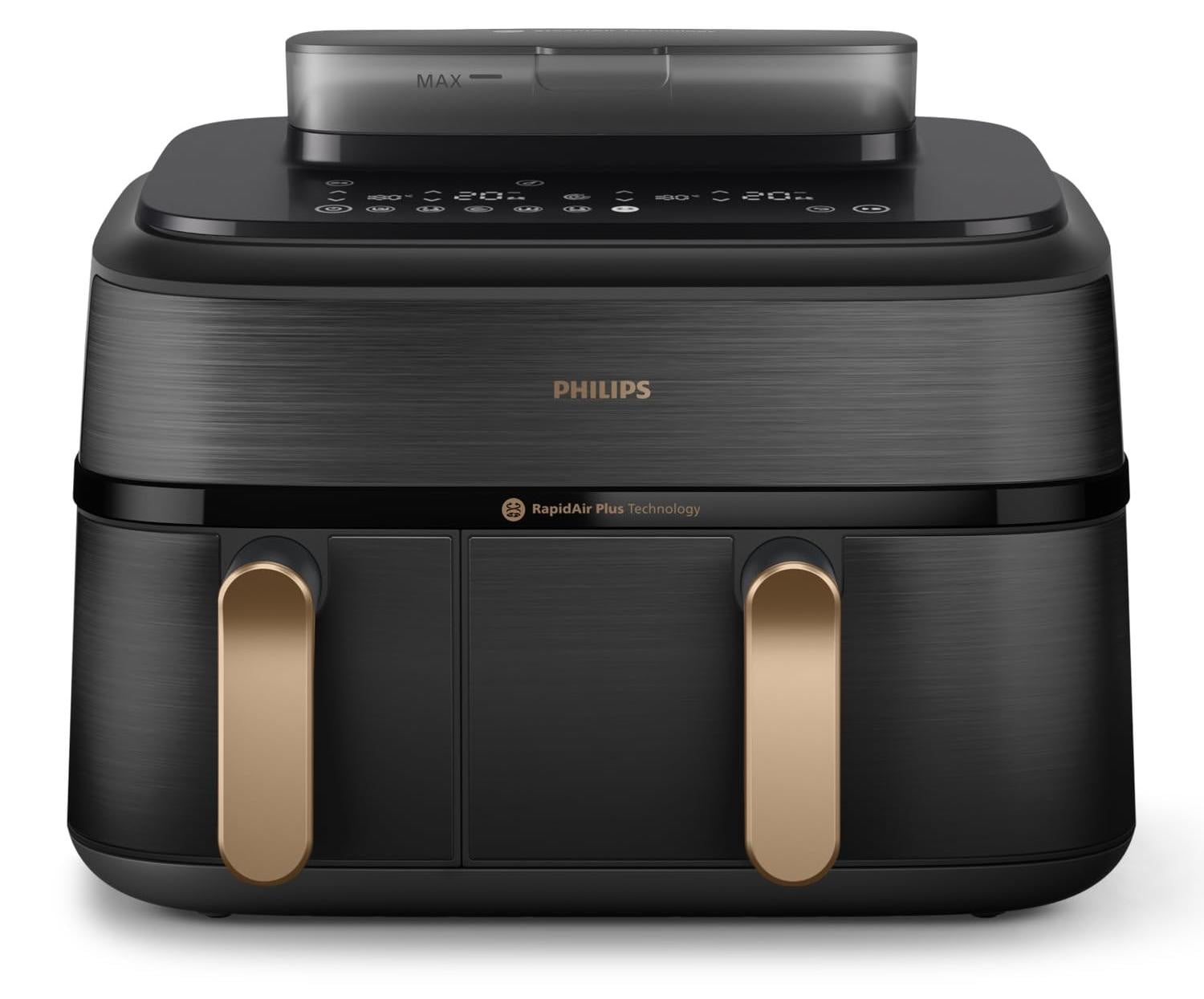 Philips Dual Basket Airfryer NA552/00 Zwart