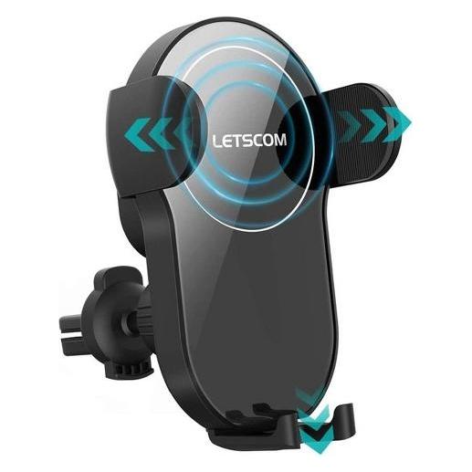 Letscom KFZ Halter mit Wireless Ladepad Euro (65146001141)