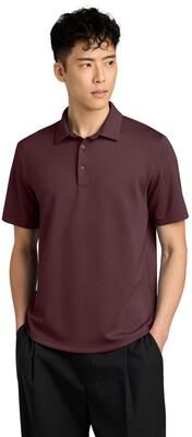 Mercer+Mettle MM1040 Lite Spacer Polo Shirt in Dark Raisin size Small   Polyester Blend
