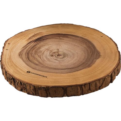 Zassenhaus Servierplatte Akazie rund 32x2,5cm