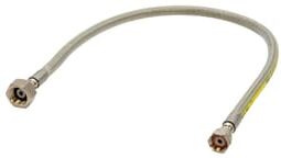 Gaslow 750mm Butane Stainless Steel Gas Pigtail - Butane Nut x W20