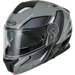 Rocc 810 Dekor, Klapphelm - Grau/Weiß - L
