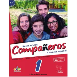 Compañeros Nuevo 1. Kursbuch, Schulbücher von Ignacio Rodero, Carmen Sardinero, Francisca Rodero Castro