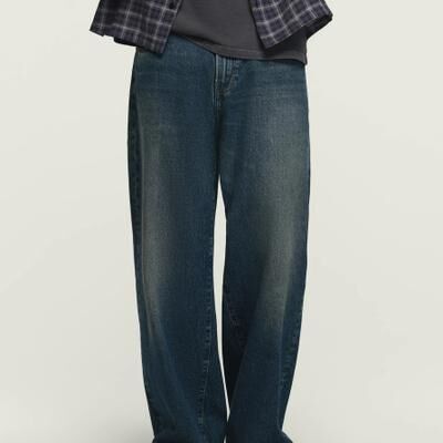 Lucky Brand Super Baggy - Men's Pants in Hyperion, Size 32 x 30