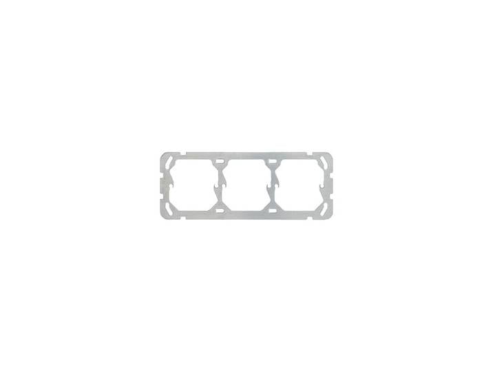 Hager Befestigungsplatte Gr.1x3 Hager