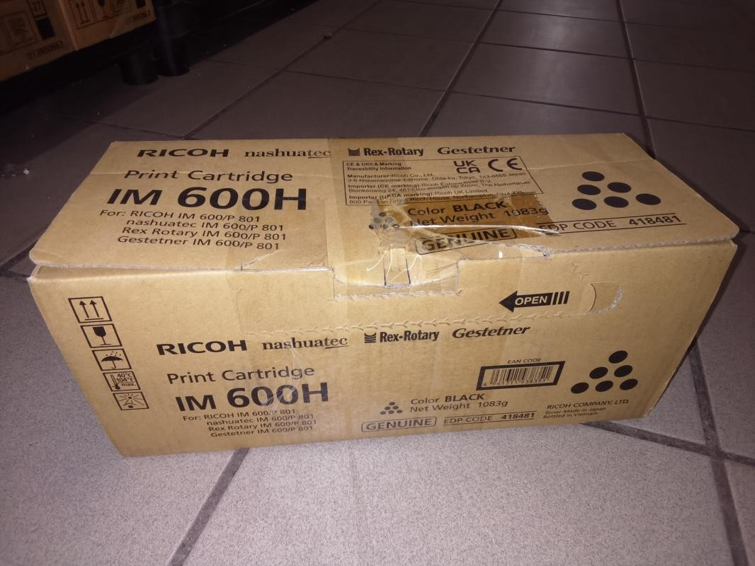 Ricoh Originele Tonerpatroon - Zwart