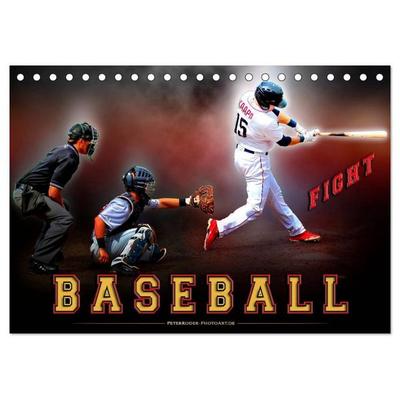 Baseball - Fight (Tischkalender 2027 DIN A5 quer), CALVENDO Monatskalender