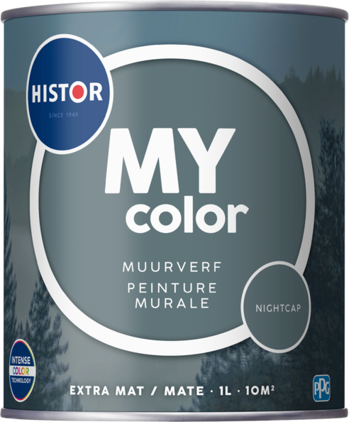 Histor MY color Muurverf Extra Mat - Night Cap