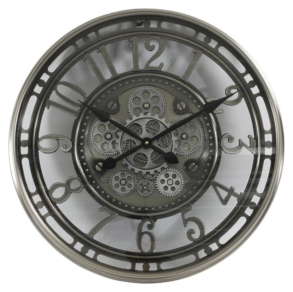 Countryfield Wandklok Norris S Zilver Rond