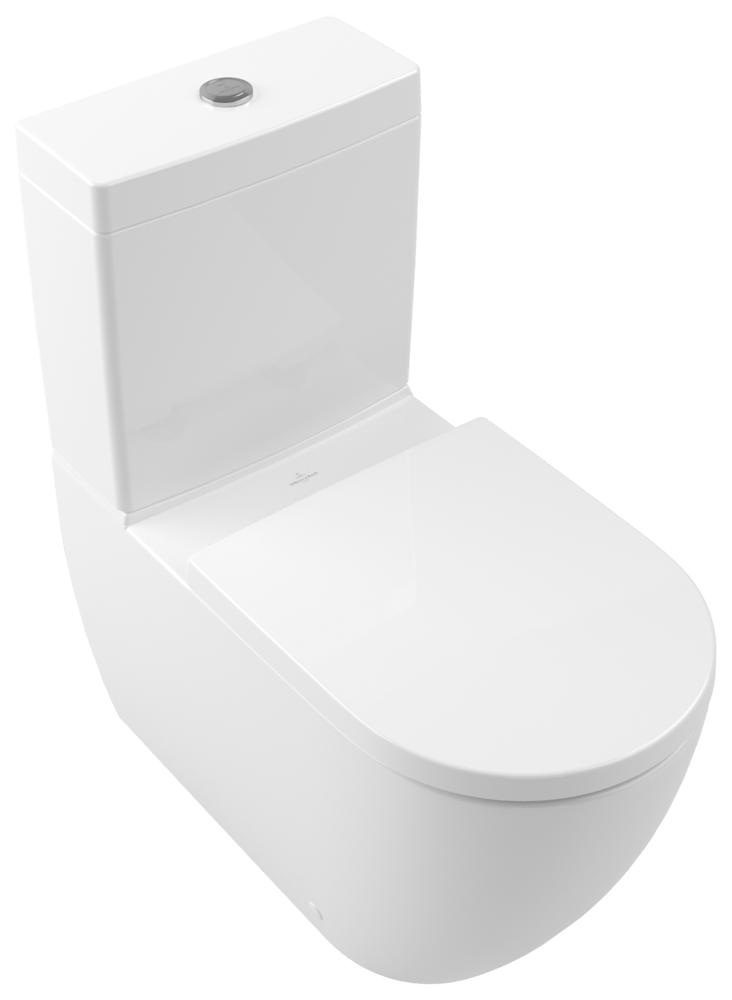 Villeroy & Boch Tiefspül-WC für Kombination Subway 3.0 370x710x400mm 4672T001