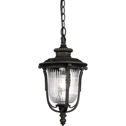 Elstead Lighting, Gartenbeleuchtung, Luverne Aussen-Hängeleuchte E27 Rubinierte Bronze (E27, IP23)