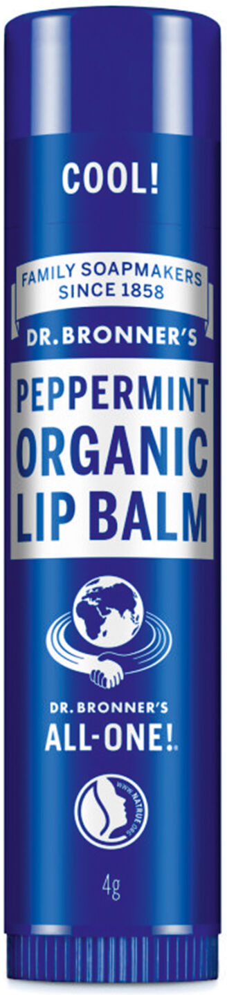 DR. BRONNERS Peppermint Organic Lip Balm 4g