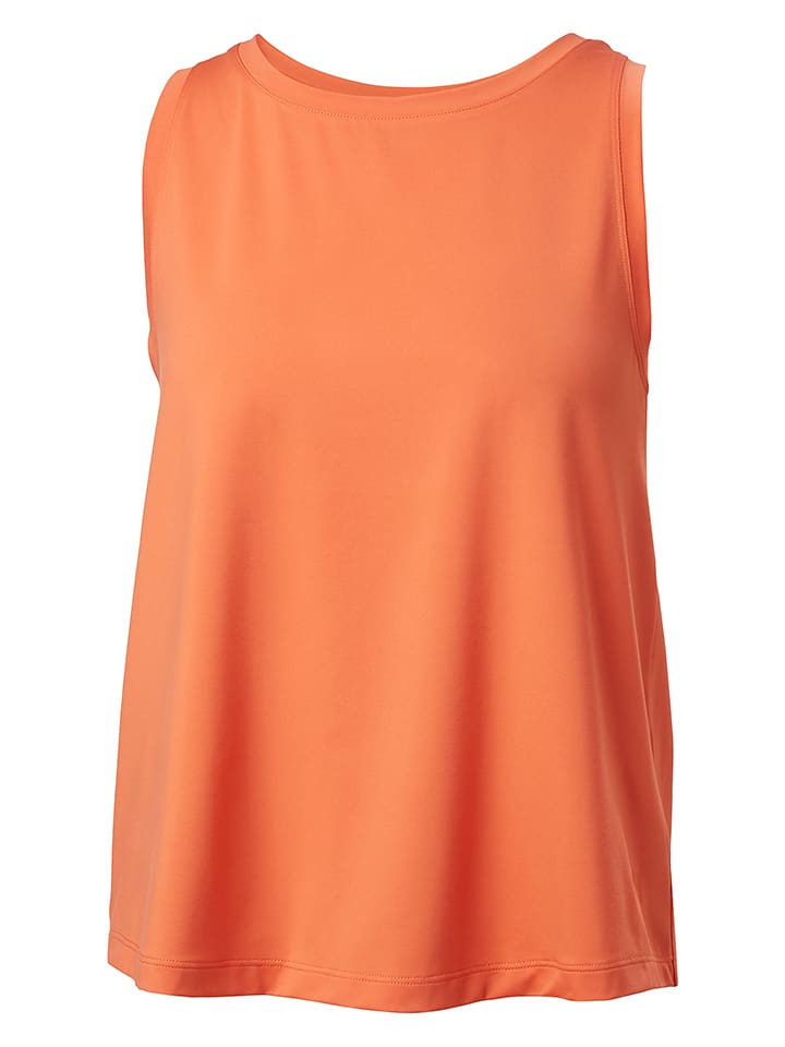 Helly Hansen Funktionstop "Tech Split Back" in Orange - XS