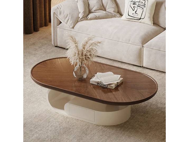 Table basse élégante, style nordique, luxe moderne, chic, pour espace de vie, meubles de salon
