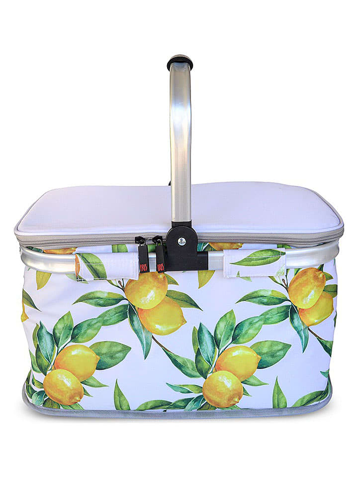 IRIS Barcelona Isolier-Picknickkorb "Lemon Pie" in Gelb/ Grün/ - (B)43 x (H)27 x (T)24 cm - onesize