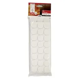 3e-1246734 Filzgleiter selbstkl. weiß 5x25 75 Stk.