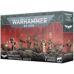 Games Workshop Warhammer 40k - Agents Imperiaux Suite Inquisitoriale (Kunststoff)