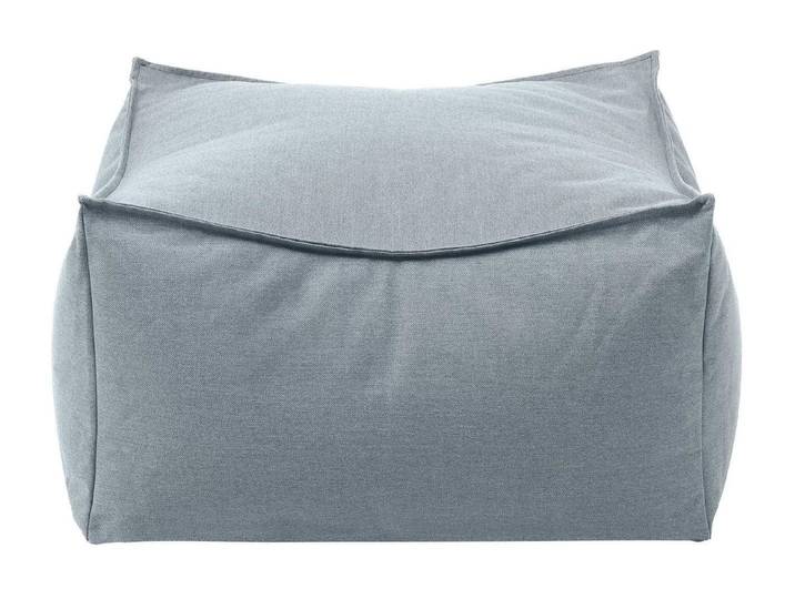 Pouf BLOMUS, blau (hellblau), B:60cm H:32cm T:60cm, Kunststoff, Poufs, Pouf