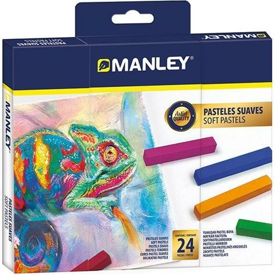 Big Buy Cooking Pasteles Manley meerkleurige set van 24 stuks