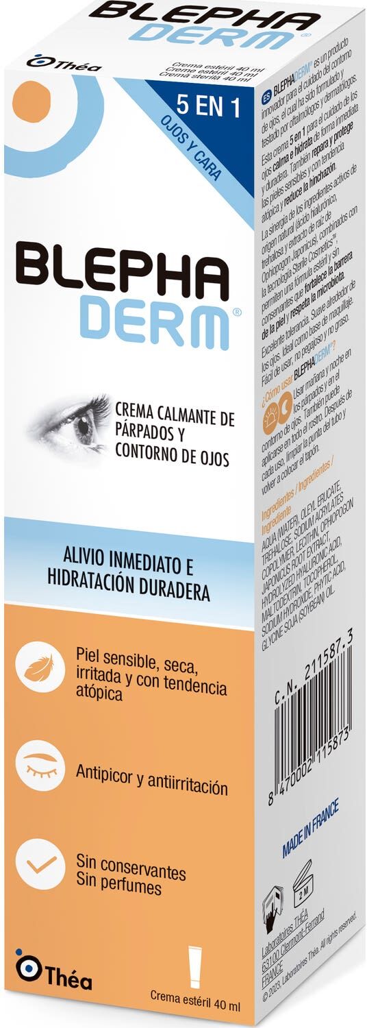 Théa Blephaderm Crema Calmante Contorno Ojos 40ml