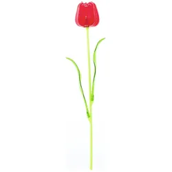 Europalms, Kunstpflanzen, Kristalltulpe, Kunstblume, rot, 61cm 12x (61 cm)