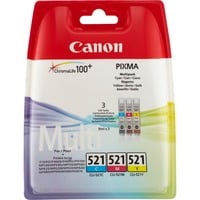 Tinte Multipack CLI-521 Blister-Verpackung mit Sicherheitsband