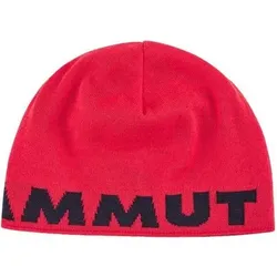 MAMMUT Herren Beanie Mammut Logo, Größe ONE SIZE in Rot Rot