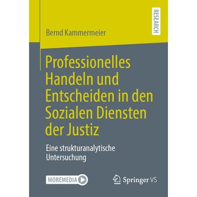Professionelles Handeln und Entscheiden in den Sozialen Diensten der Justiz, Taschenbuch von Bernd Kammermeier, Springer Fachmedien Wiesbaden GmbH,