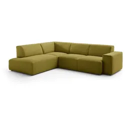 Portobello Ecksofa Halifax Cord Pistachio