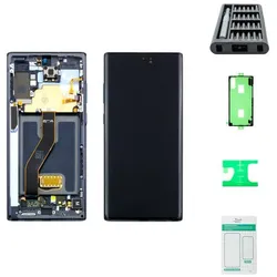 Samsung Galaxy Note 10 Plus Display schwarz - Premium-Set