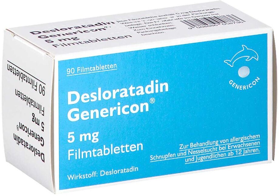Desloratadin Genericon 5 mg 90stk