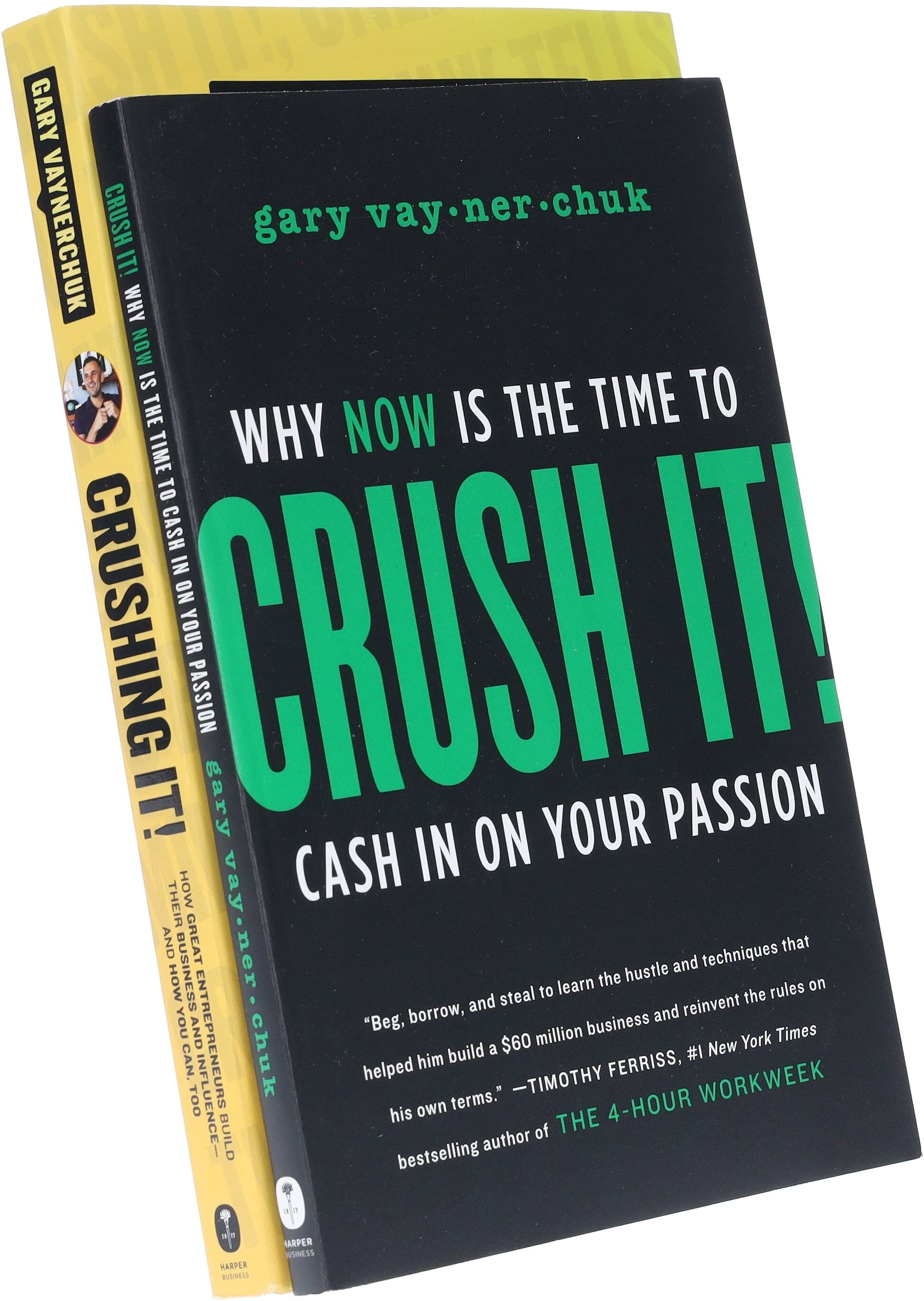 Crush It! & Crushing It! by Gary Vaynerchuk 2 Books Collection Set - Non Fiction - Paperback HarperCollins Publishers