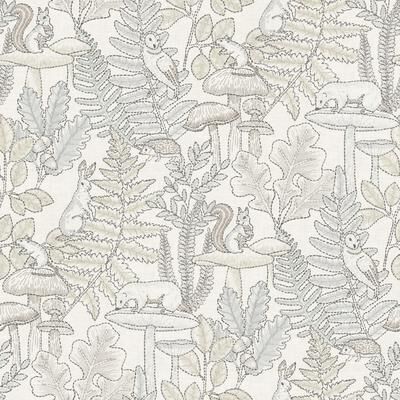 Chesapeake Holt Neutral Woodland Wallpaper