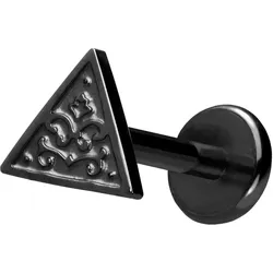 Titan Labret mit Push Fit DREIECK