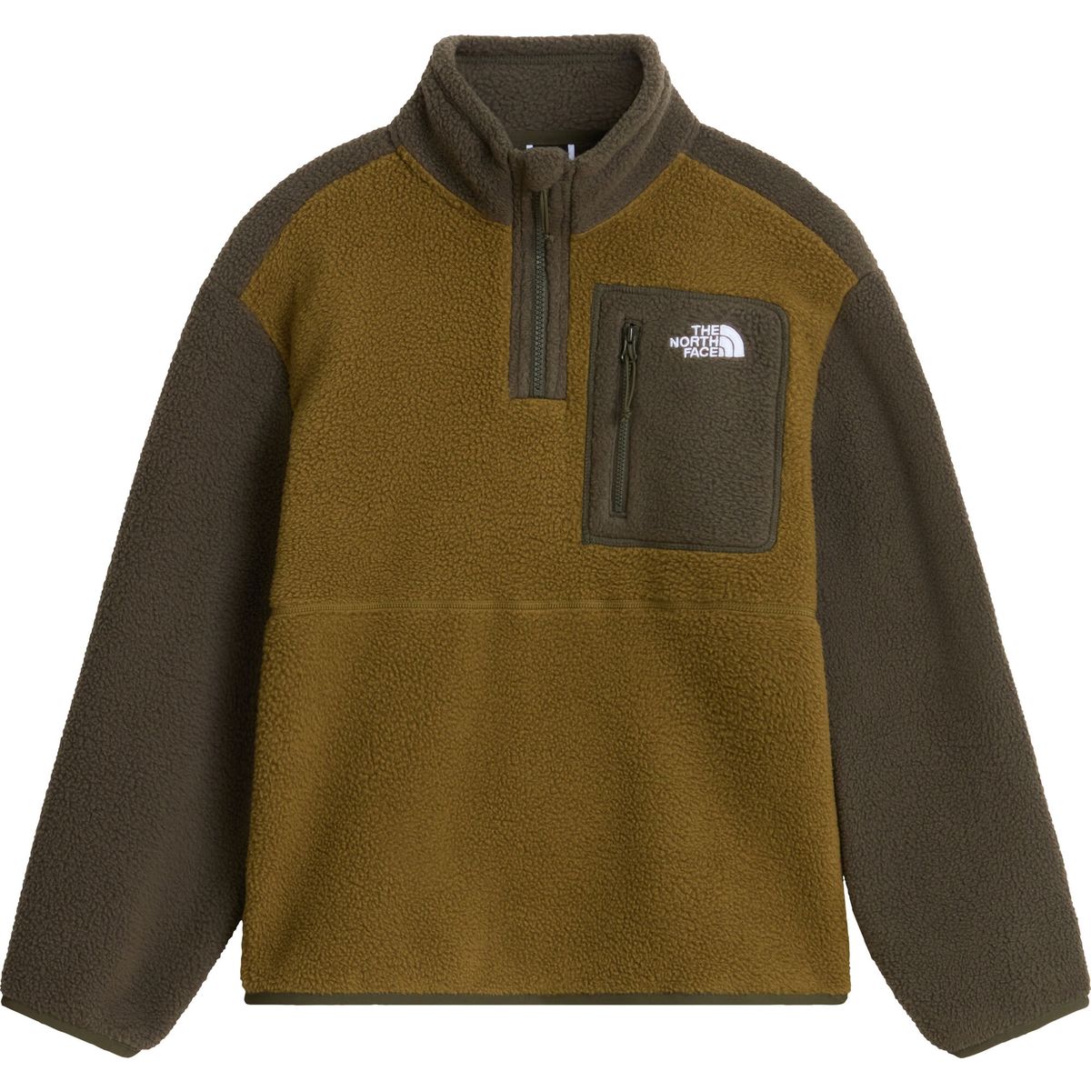 The North Face Teen Yumiori 1/4 Zip Jacket caraway seed/new taupe (RL2) S NF0A8J61RL2-S