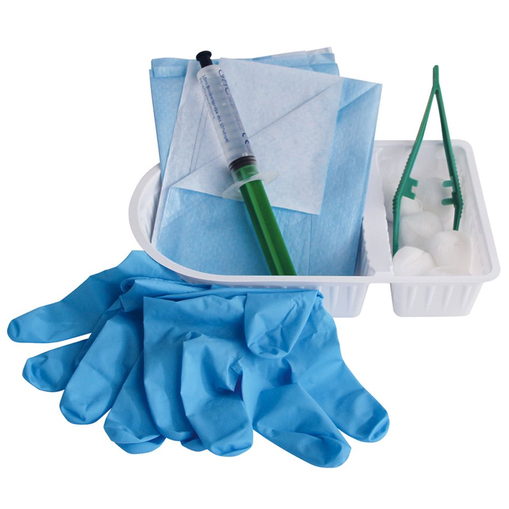 Blasenkatheter-Legeset Typ Klinik 1 St Kombipackung