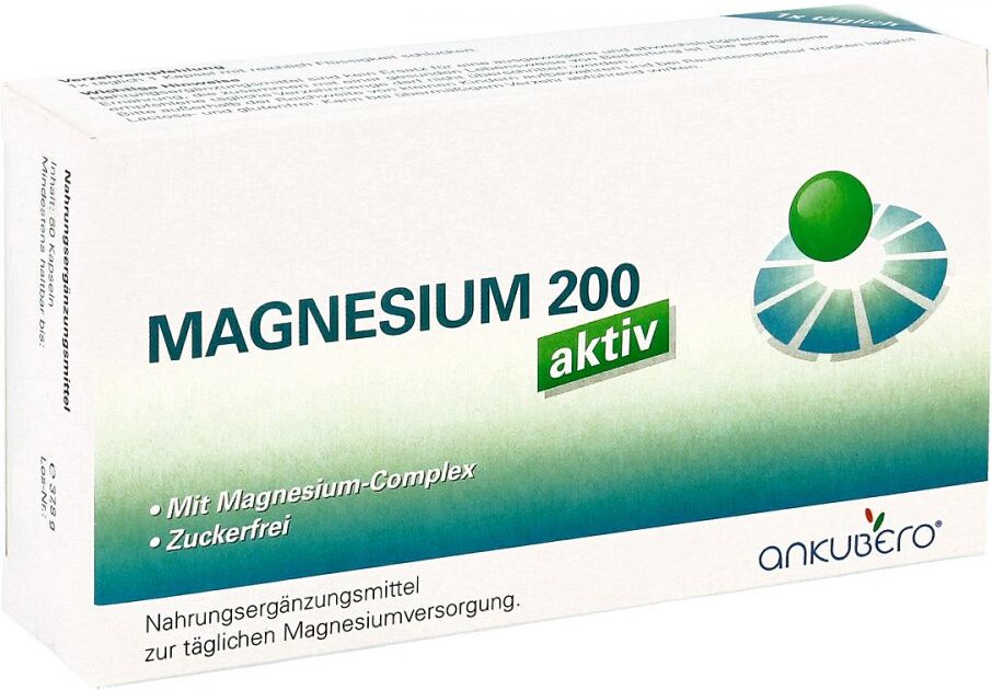 Magnesium 200 aktiv Kapseln