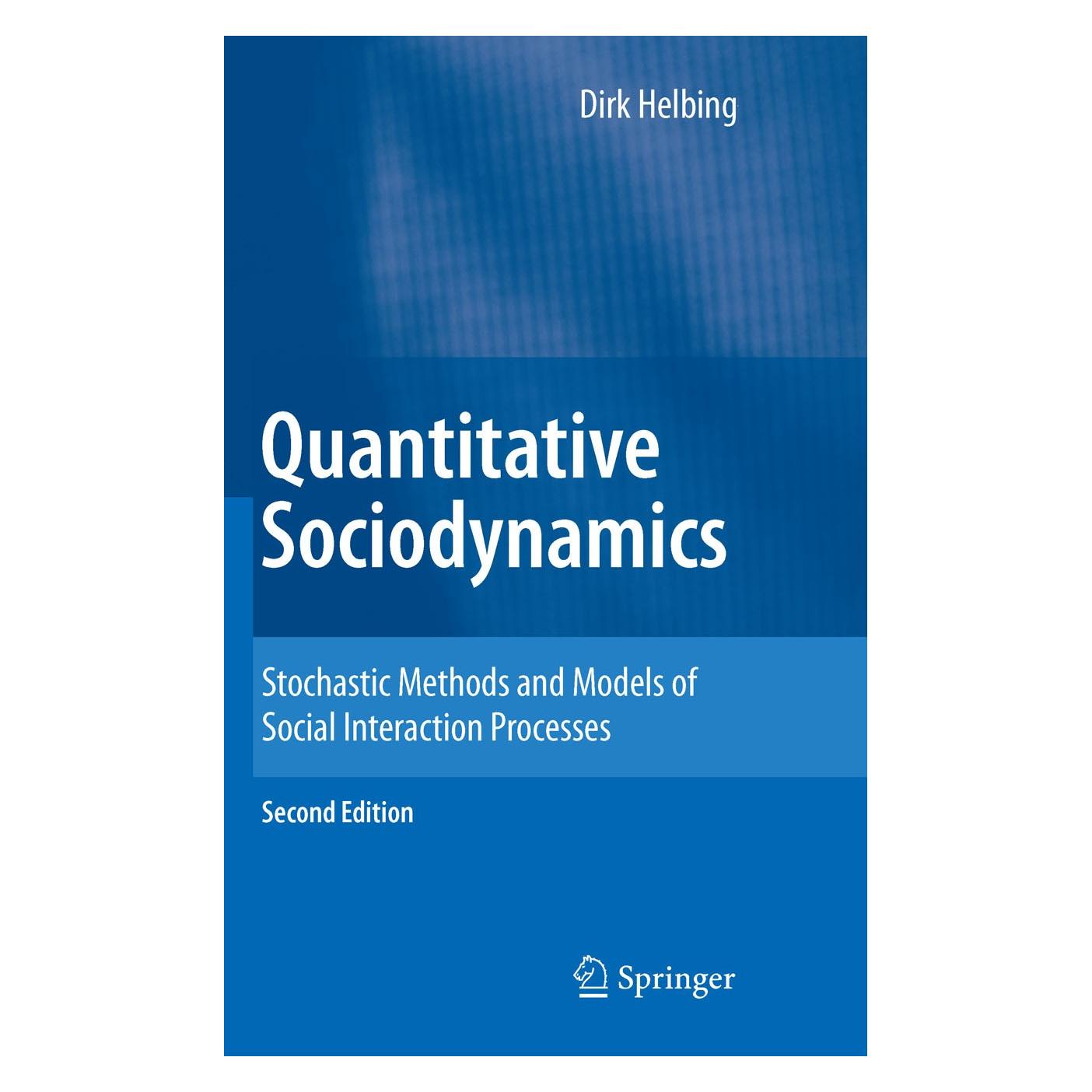 Springer Helbing:Quantitative Sociodynamics (Englisch, Hardcover, Dirk Helbing) (9783642115455)