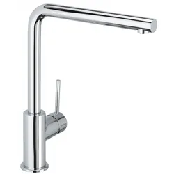 Herzbach Design New Spültischarmatur, Griff seitlich Abgewinkelt chrom , 10.145515.1.01 10.145515.1.01