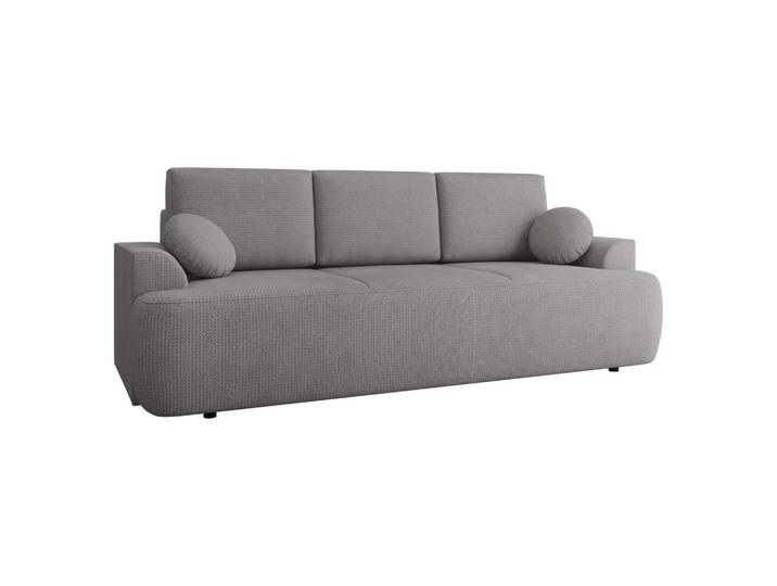 Mirjan24 Schlafsofa Velo, Grau, Kunststoff, Rechteckig, 248x94x110 cm, Babymöbel & Kindermöbel, Kinderzimmer & Jugendzimmer, Schlafsofas