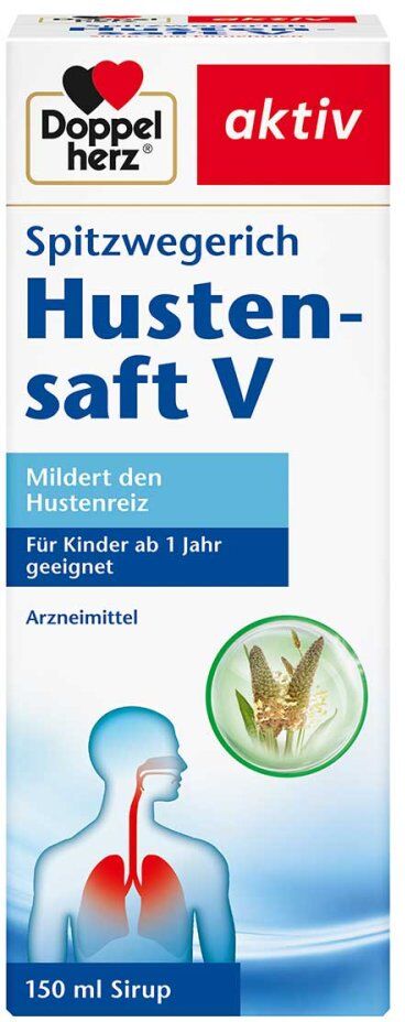 Doppelherz aktiv Spitzwegerich Hustensaft V