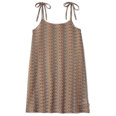 Brixton - Women's The Cabana Mesh Tunic Dress - Kleid Gr S braun