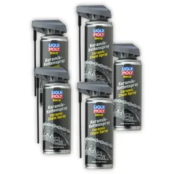 5x Kettenspray LIQUI MOLY 21692 Bike Keramik-Kettenspray 200 ml